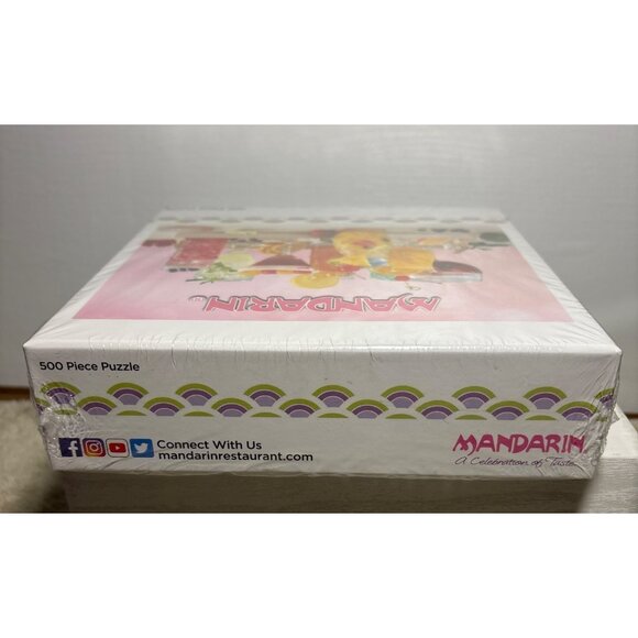 Mandarin 500-Piece Puzzle Featuring Vibrant Cocktail Drinks & Fruits - Picture 2 of 3